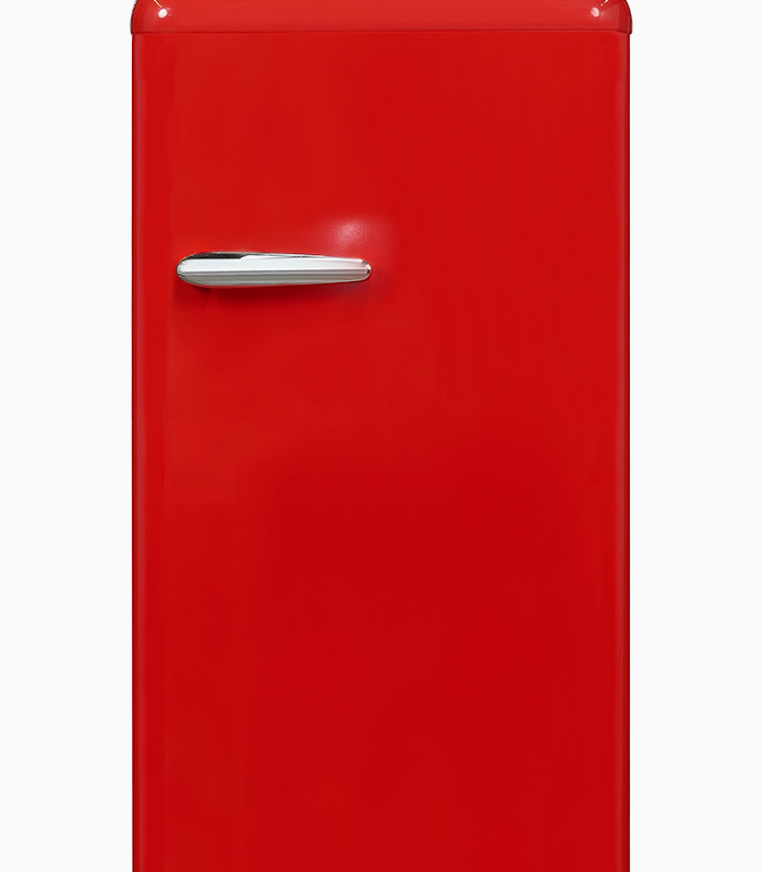 RKS100-V-H-160F rot - Exquisit Online Shop | Kühlschränke
